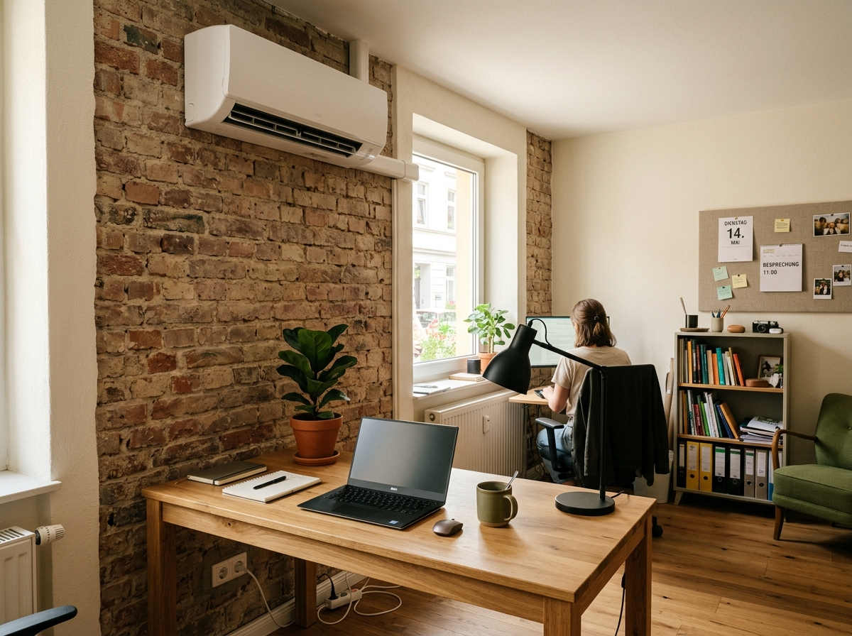 Klimaanlage in Büro